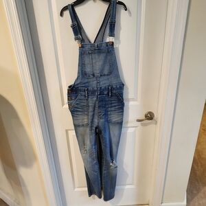 Madewell Blue Denim Jeans Overalls